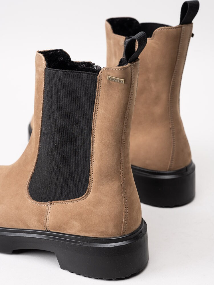 Legero - Angel - Beige chelsea boots i nubuck med GORE-TEX