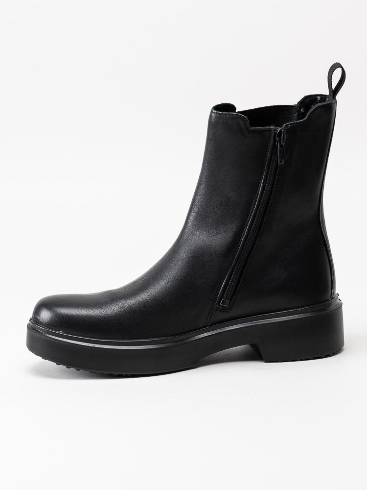 Legero - Angel - Svarta chelsea boots i skinn