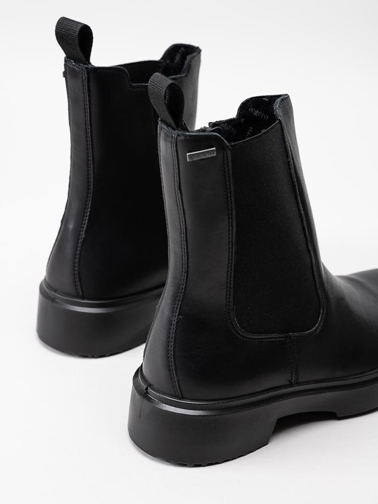 Legero - Angel - Svarta chelsea boots i skinn