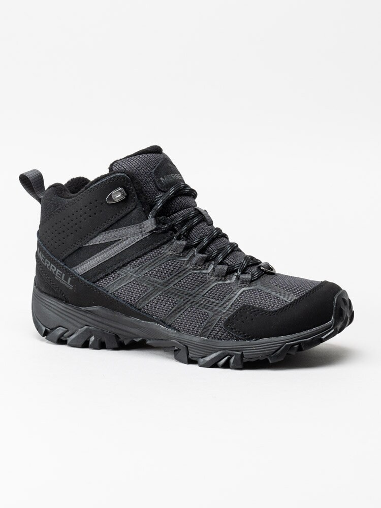 Merrell - Moab FST 3 Thermo Mid WP - Svarta låga vandringskängor