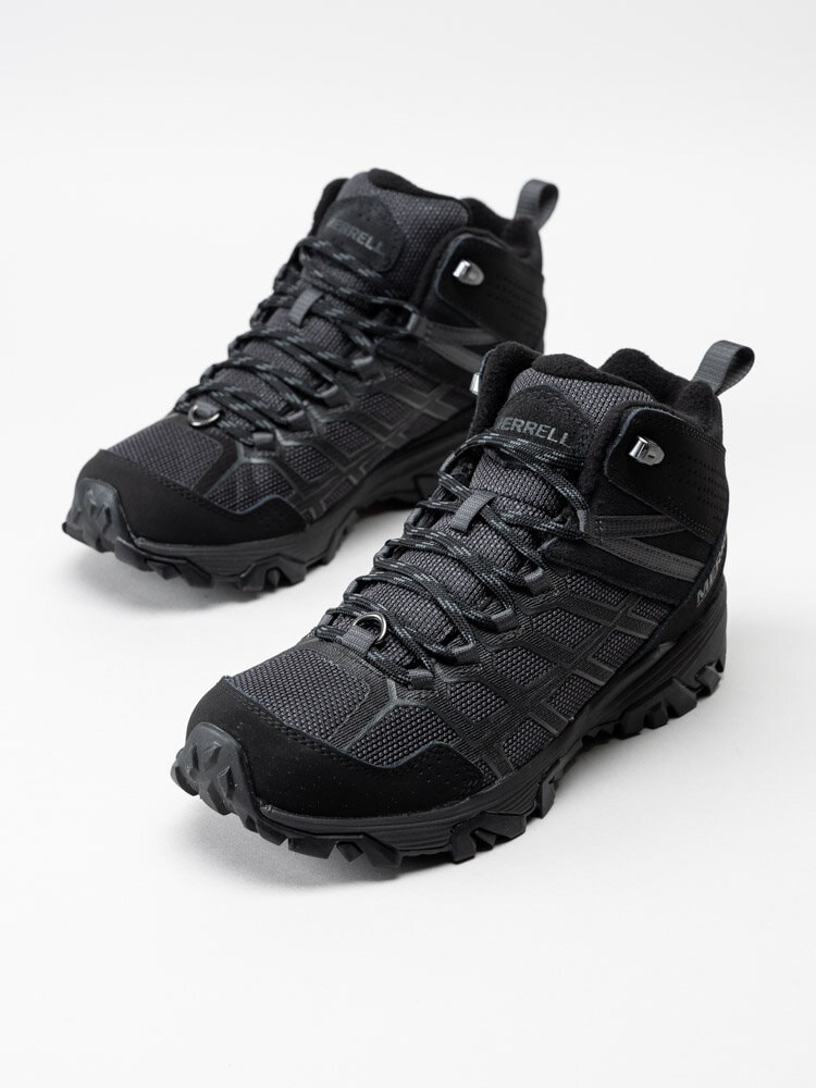 Merrell - Moab FST 3 Thermo Mid WP - Svarta låga vandringskängor