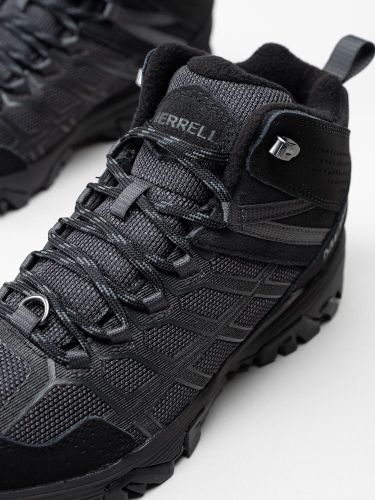 Merrell - Moab FST 3 Thermo Mid WP - Svarta låga vandringskängor