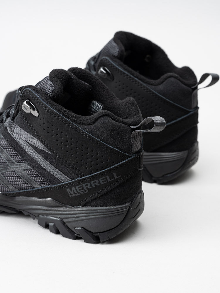 Merrell - Moab FST 3 Thermo Mid WP - Svarta låga vandringskängor