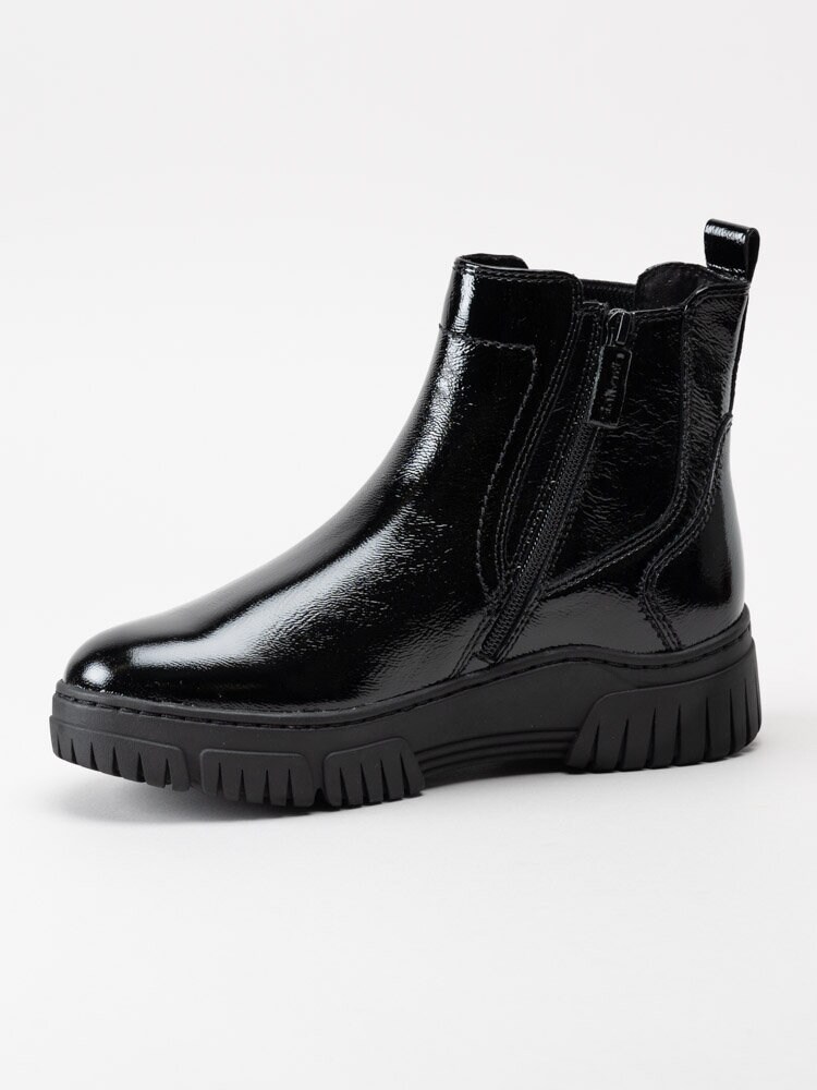 Tamaris - Svarta boots i lack