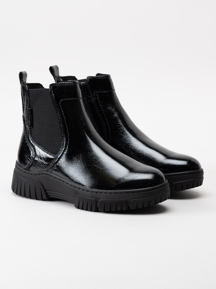 Tamaris - Svarta boots i lack