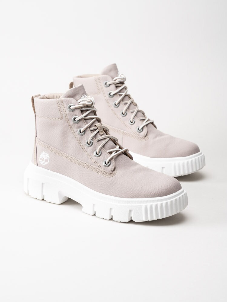 Timberland - Grayfield Fabric Boot - Beige kängor i textil