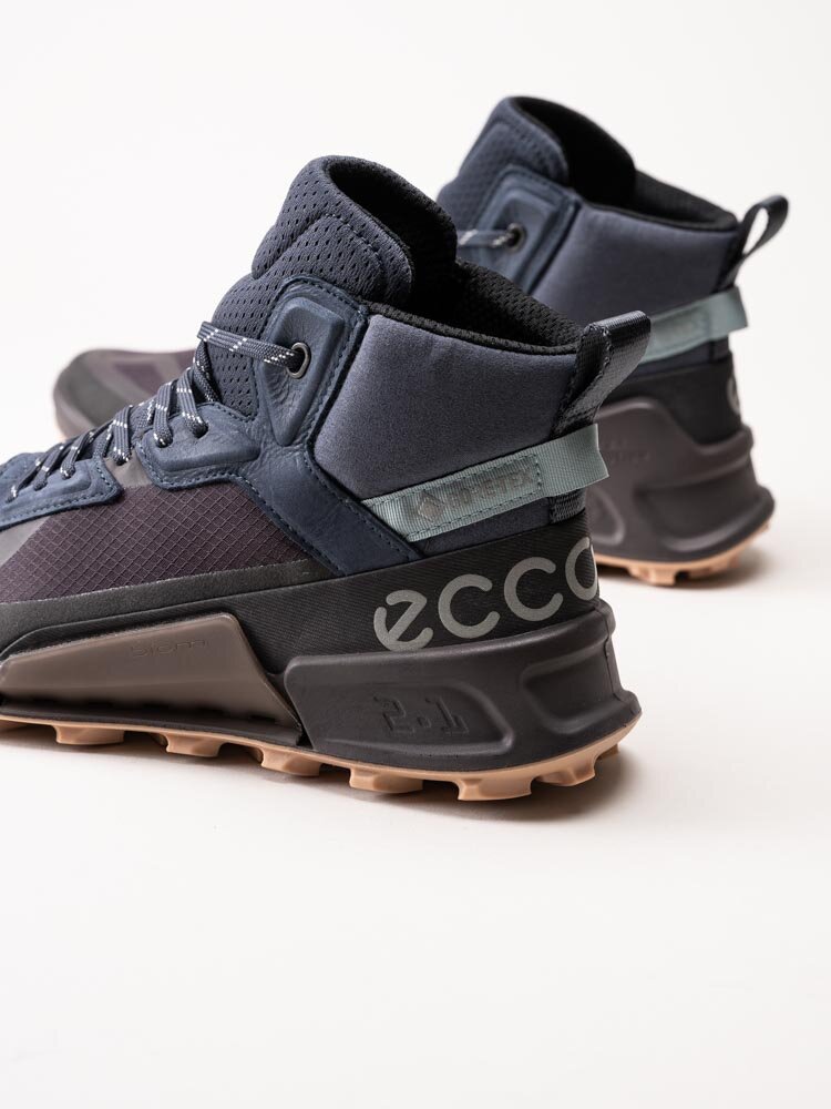 Ecco - Biom 2.1 X Mountain W GTX - Blå höga sneakers med Gore-Tex