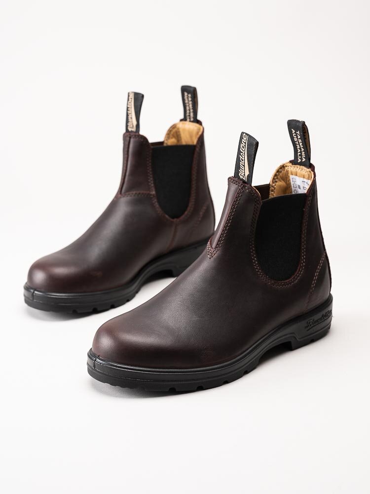 Blundstone - Classics 2130 - Mörkröda klassiska chelsea boots i skinn
