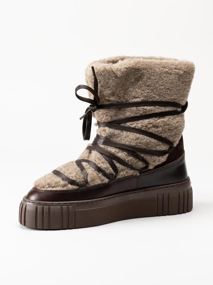 Gant Footwear - Snowmont - Bruna ullfodrade vinterkängor