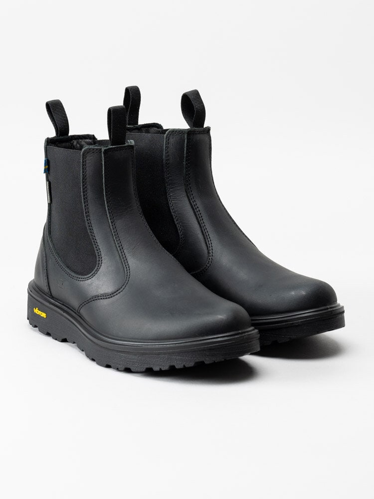 Graninge - Åreskutan - Svarta chelsea boots i skinn