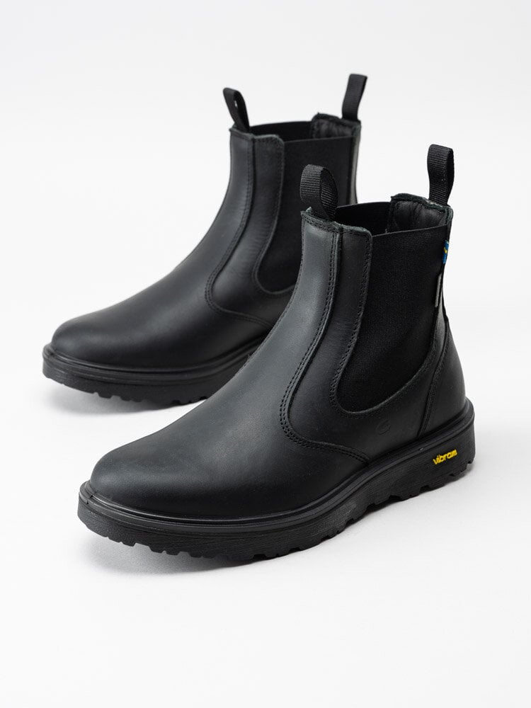 Graninge - Åreskutan - Svarta chelsea boots i skinn