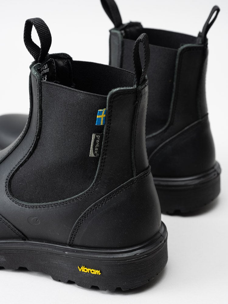Graninge - Åreskutan - Svarta chelsea boots i skinn