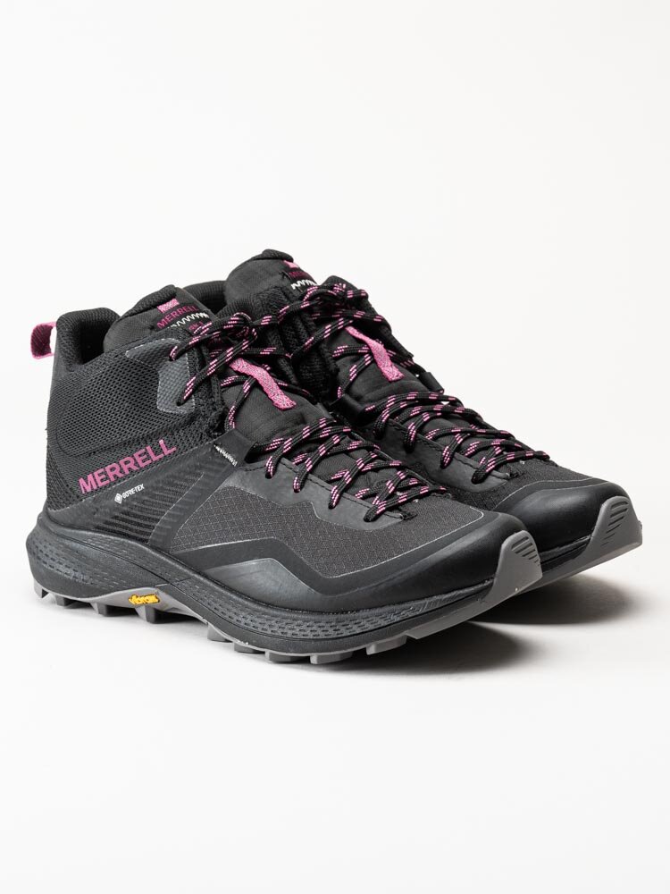 Merrell - MQM 3 Mid Gtx - Svarta vandringskängor med Gore-Tex