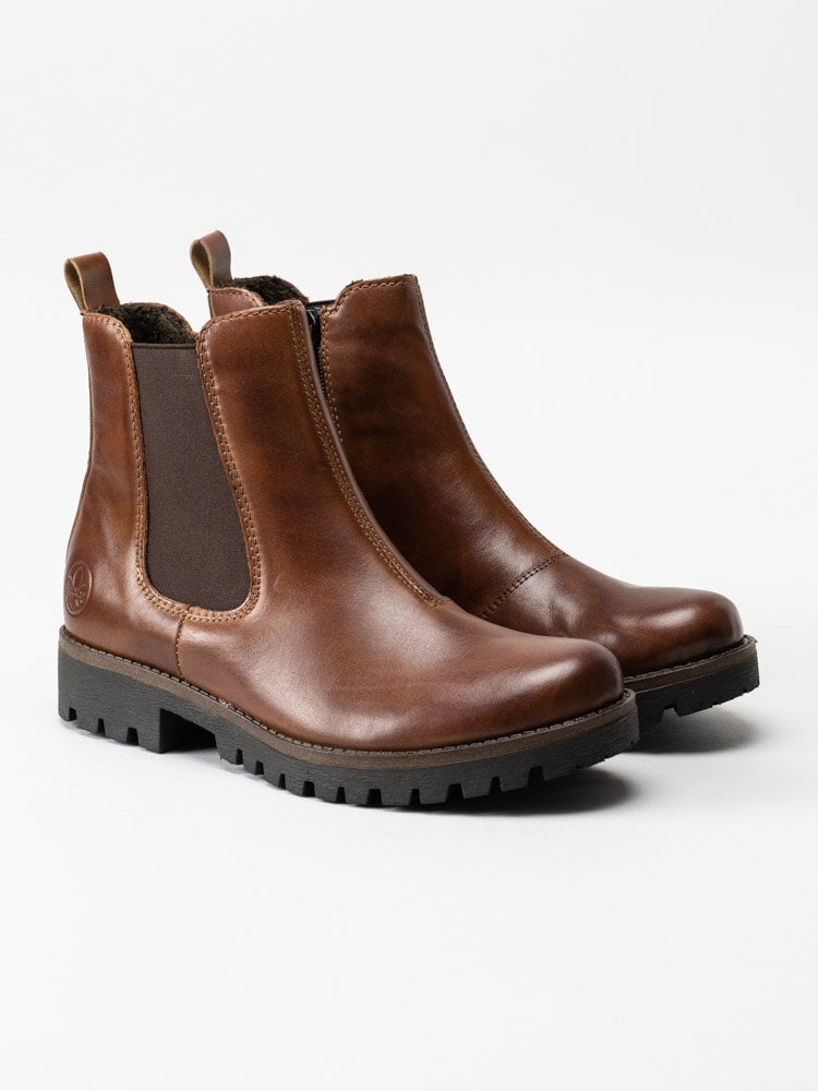 Rieker - Bruna chelsea boots i skinn