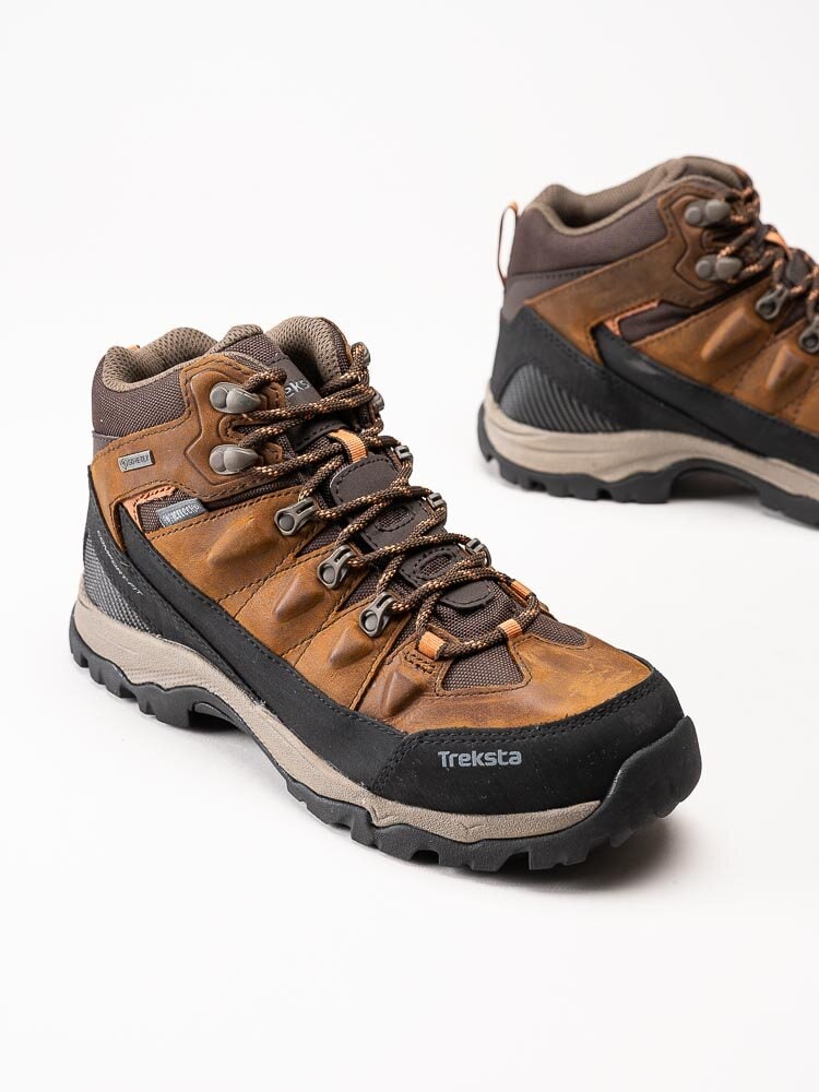 Treksta - Coaster Mid GTX Uni - Bruna vandringskängor med Gore-Tex