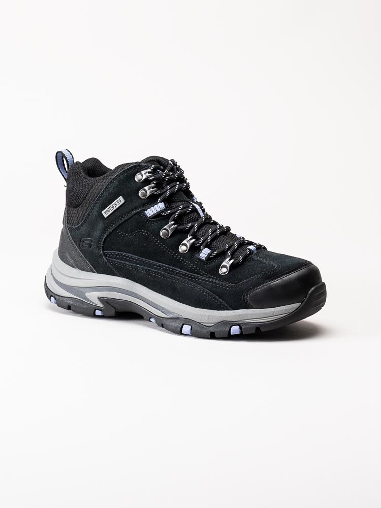Skechers - Trego Alpine Trail - Svarta vattentäta vandringskängor