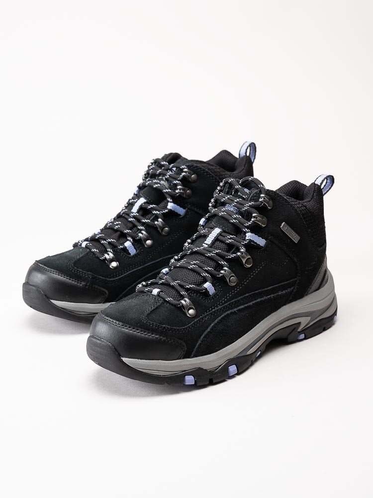 Skechers - Trego Alpine Trail - Svarta vattentäta vandringskängor