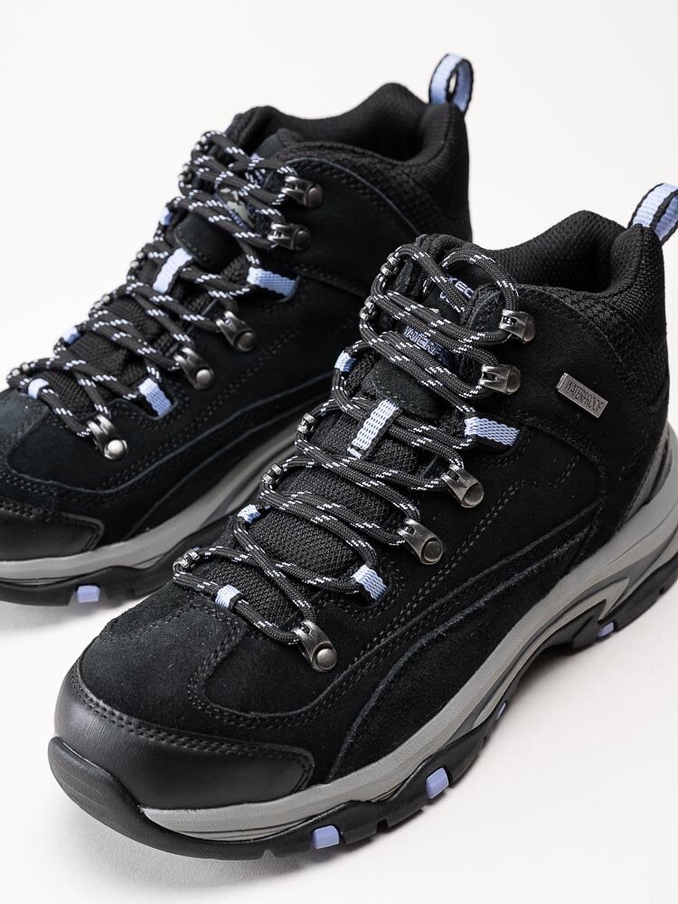 Skechers - Trego Alpine Trail - Svarta vattentäta vandringskängor