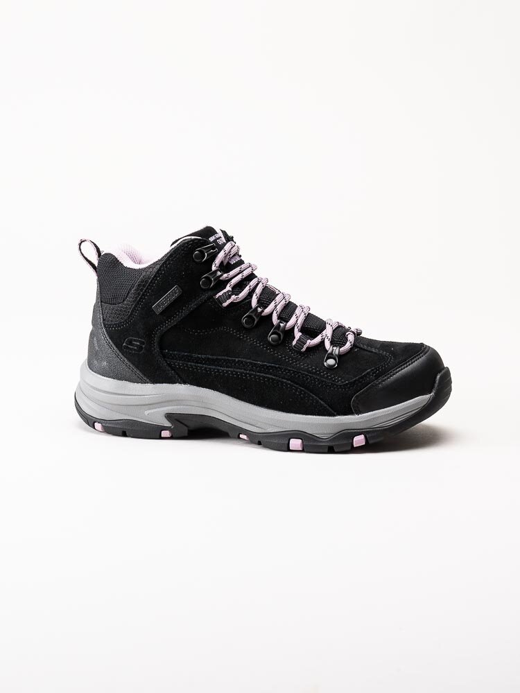 Skechers - Trego Alpine Trail - Svarta vattentäta vandringskängor