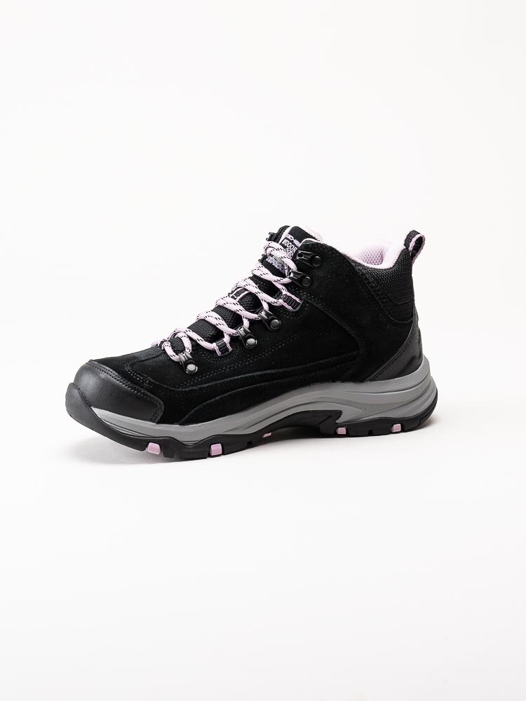 Skechers - Trego Alpine Trail - Svarta vattentäta vandringskängor