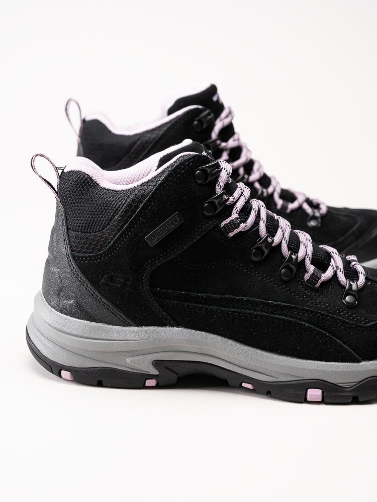 Skechers - Trego Alpine Trail - Svarta vattentäta vandringskängor