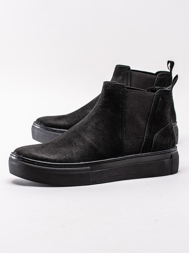 Vagabond - Zoe Platform - Svarta platåboots med resår