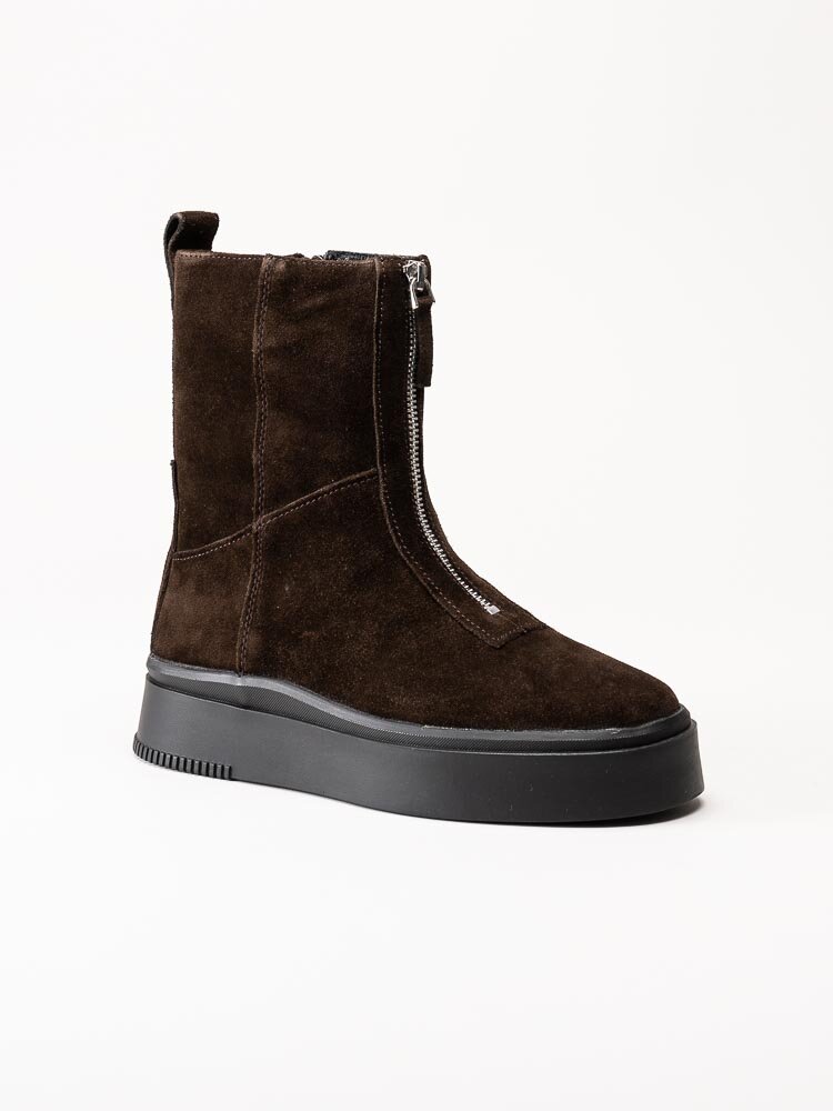 Vagabond - Stacy - Bruna varmfodrade boots i mocka