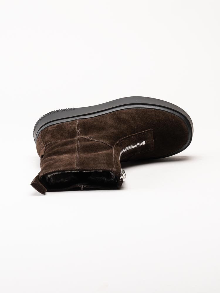 Vagabond - Stacy - Bruna varmfodrade boots i mocka