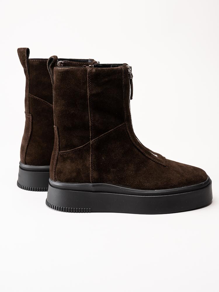 Vagabond - Stacy - Bruna varmfodrade boots i mocka