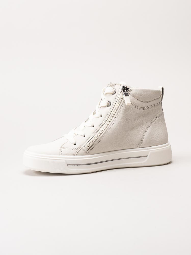 Ara - Courtyard 2.0 - Off white höga sneakers