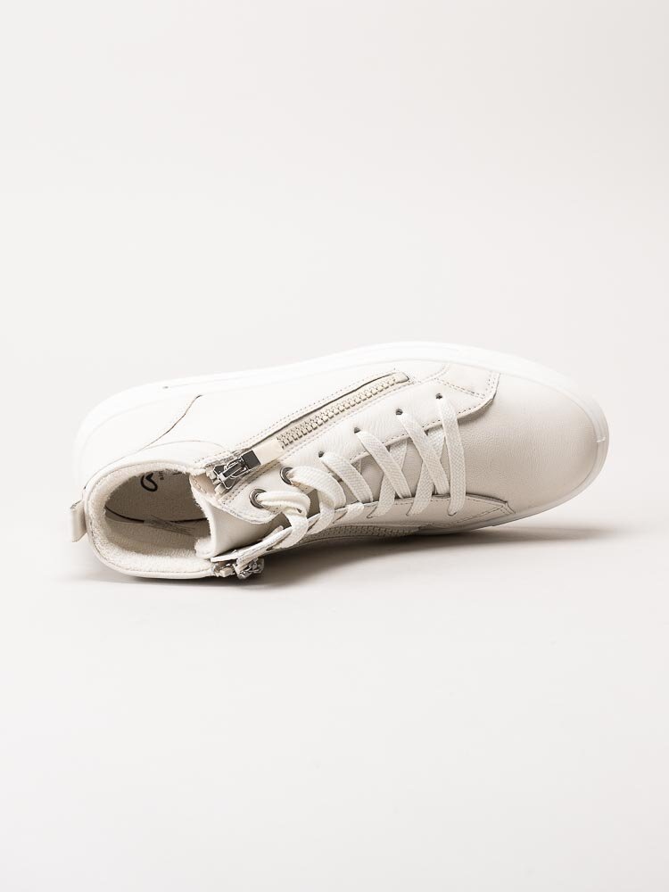 Ara - Courtyard 2.0 - Off white höga sneakers