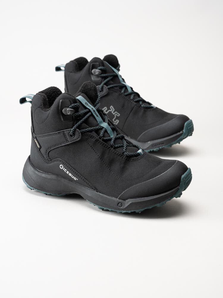 Icebug - Pace3 W BUGrip GTX - Svarta kängor med dubbar
