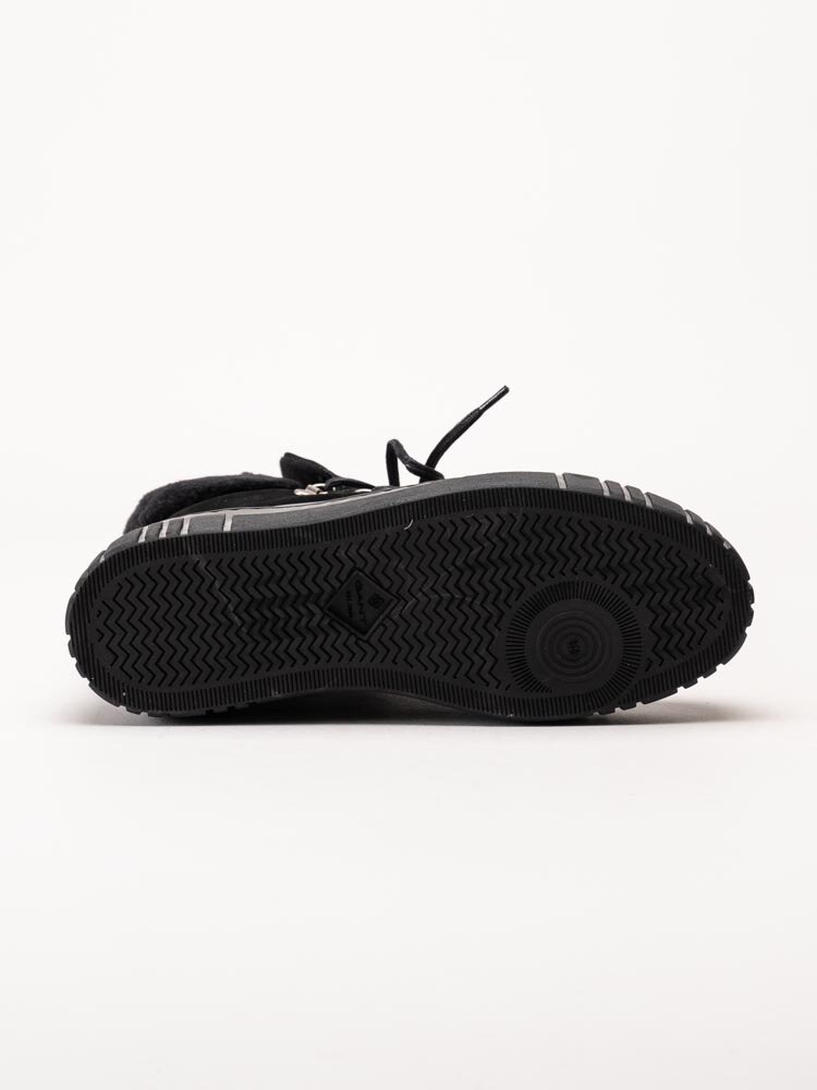 Gant Footwear - Snowmont Mid Boot - Svarta ullfodrade pjäxkängor