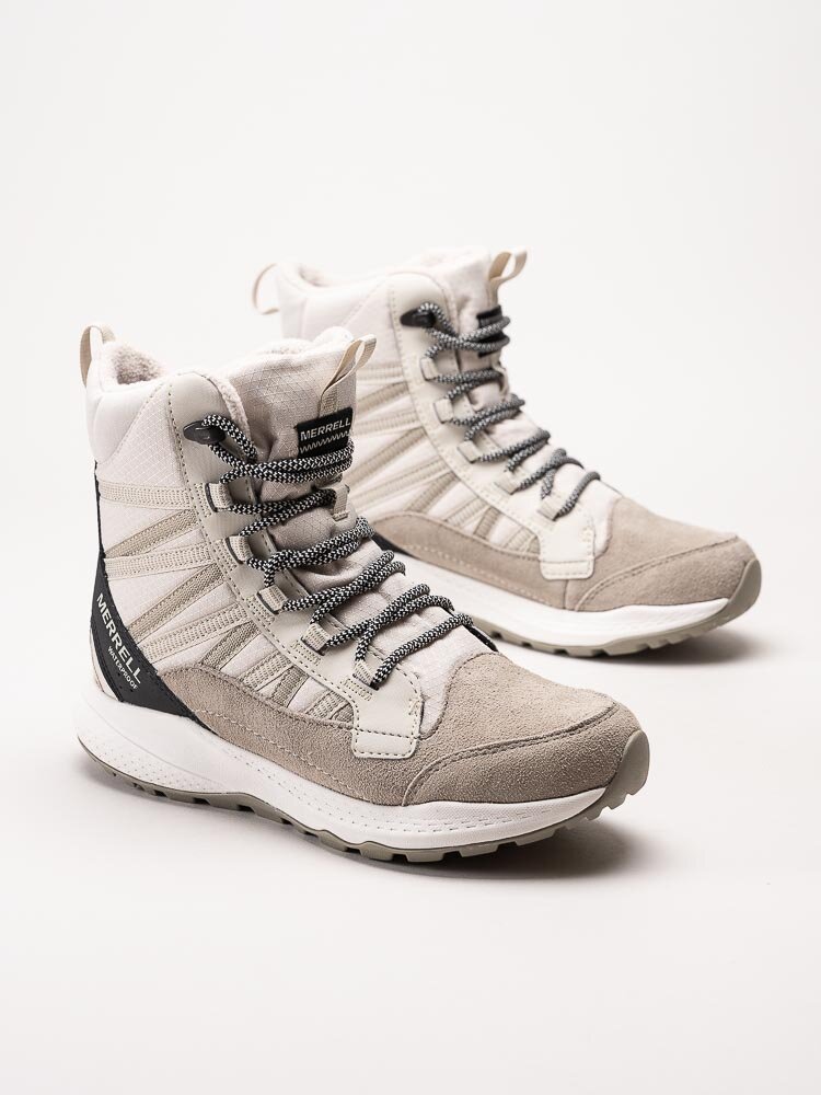 Merrell - Bravada 2 Edge Thermo Mid WP - Beige fodrade vinterkängor