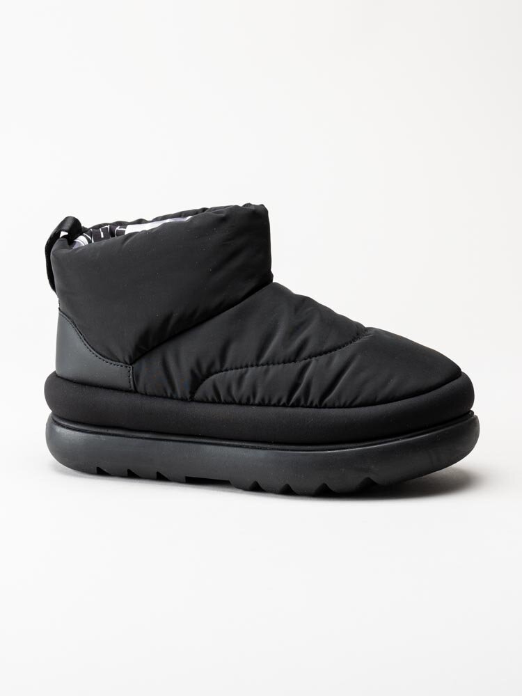 UGG - W Classic Maxi Mini - Svarta fodrade platåboots