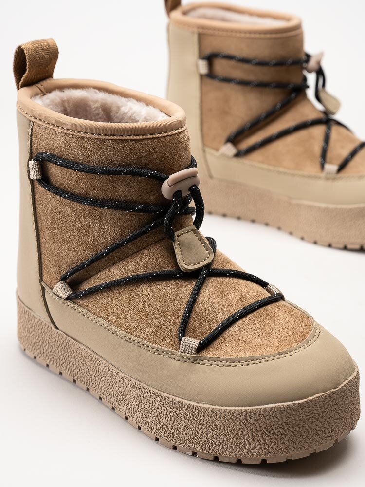 Tretorn - Aspa Hybrid Low - Beige fodrade vinterkängor