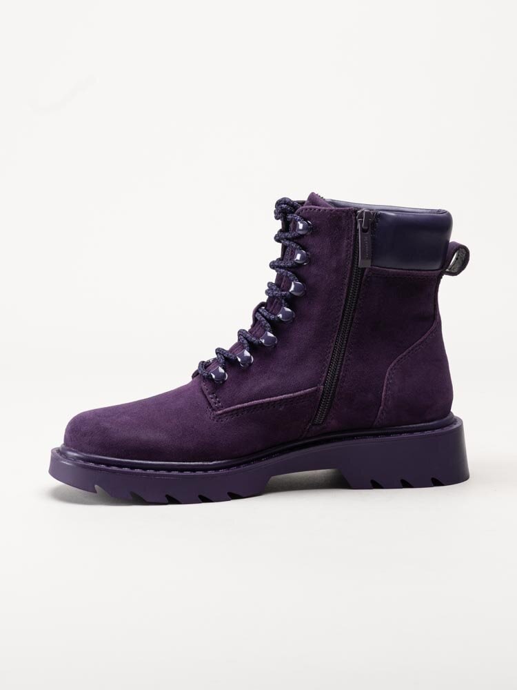 Tamaris - Lila kängor i nubuck