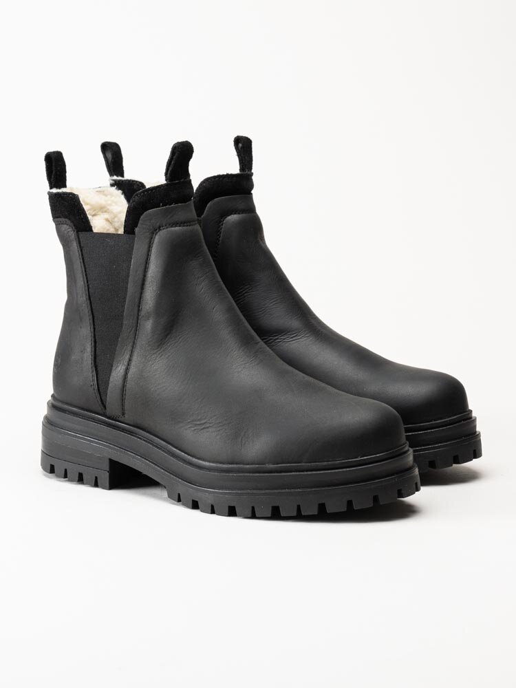 Rosa Negra - Svarta fodrade chelsea boots