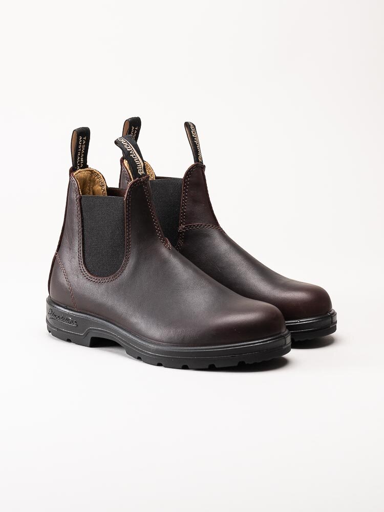 Blundstone - Classics 2130 - Mörkröda klassiska chelsea boots i skinn