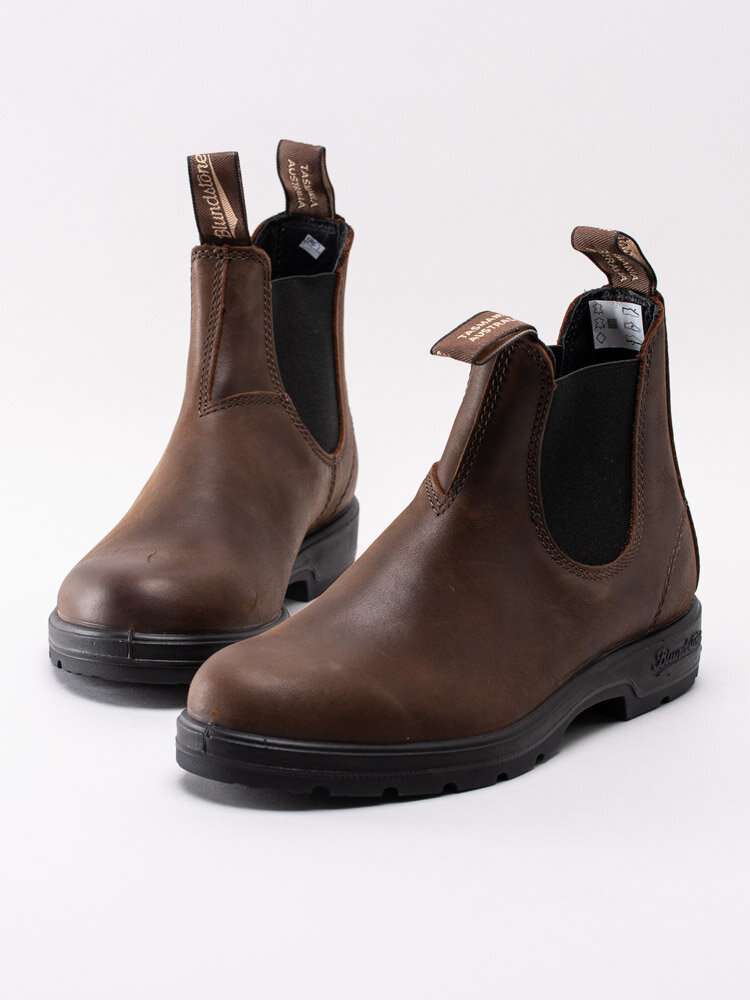 Blundstone - Super 550 Series - Mörkbruna klassiska chelsea boots