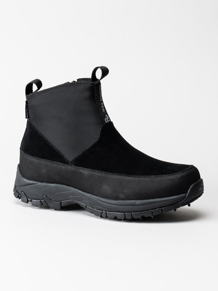 Råå Design - Åre - Svarta fodrade boots med dubbar