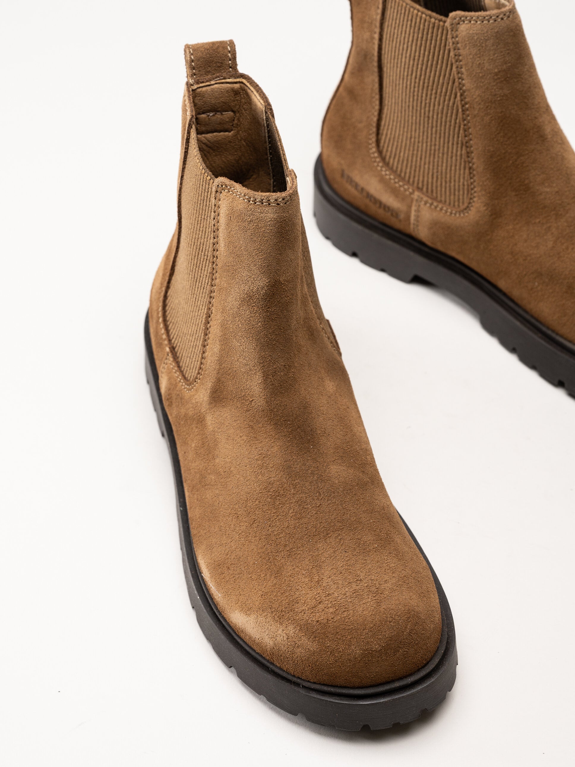 Birkenstock - Highwood Slip On - Bruna chelsea boots i mocka