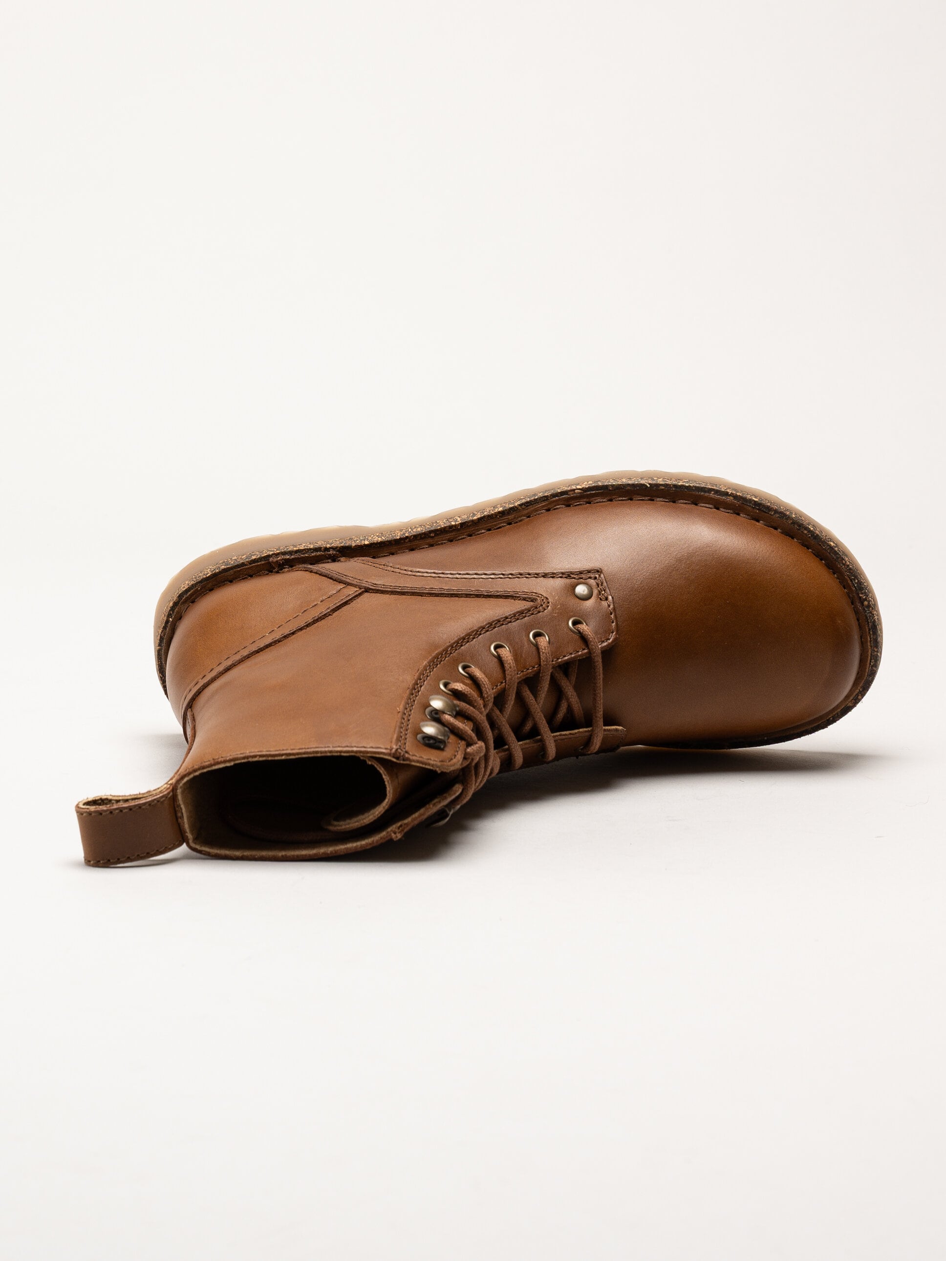 Birkenstock - Bryson Natural leather - Bruna kängor i skinn