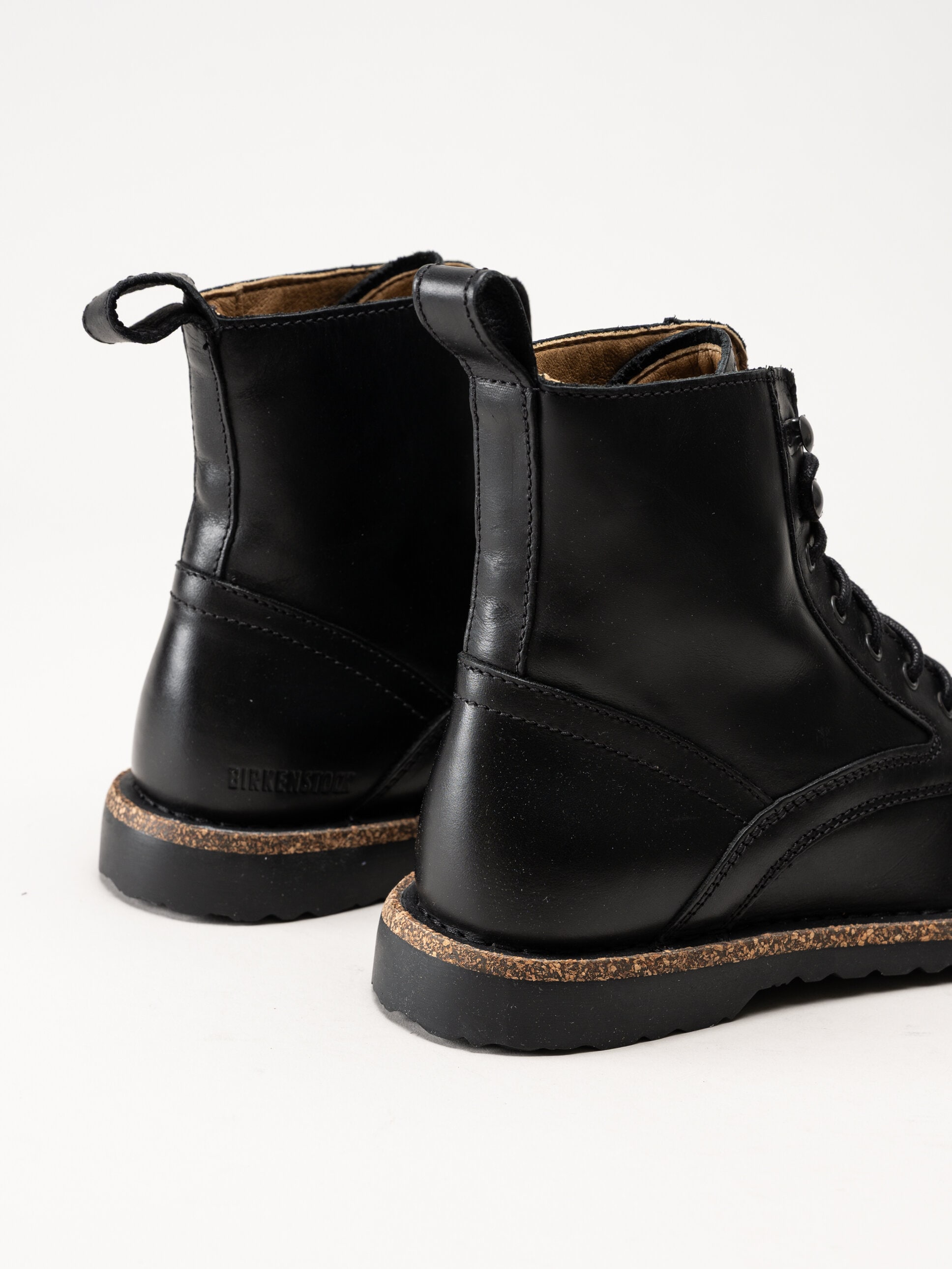 Birkenstock - Bryson Natural leather - Svarta kängor i skinn