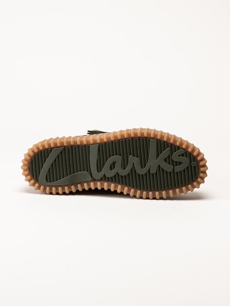 Clarks - Torhill Moss D - Gröna kängor i nubuck