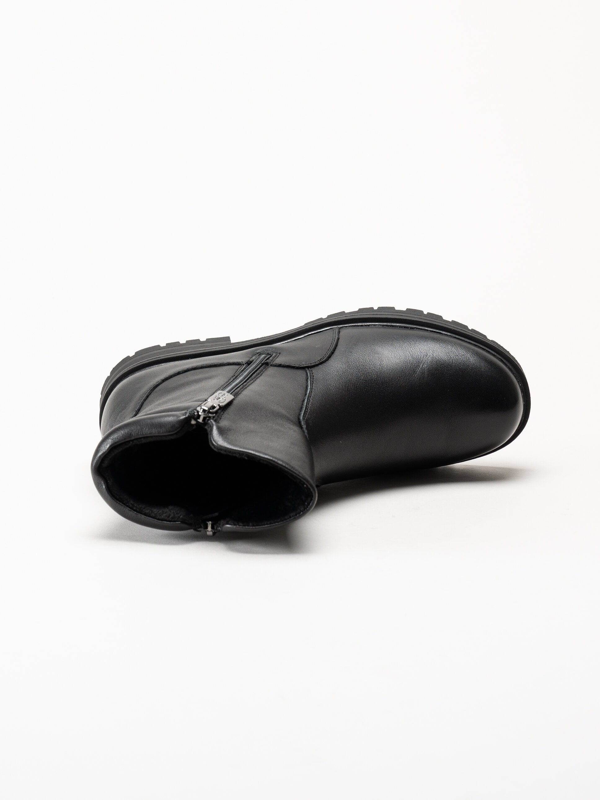 Soft Comfort - Sunberry brodd - Svarta broddkängor i skinn