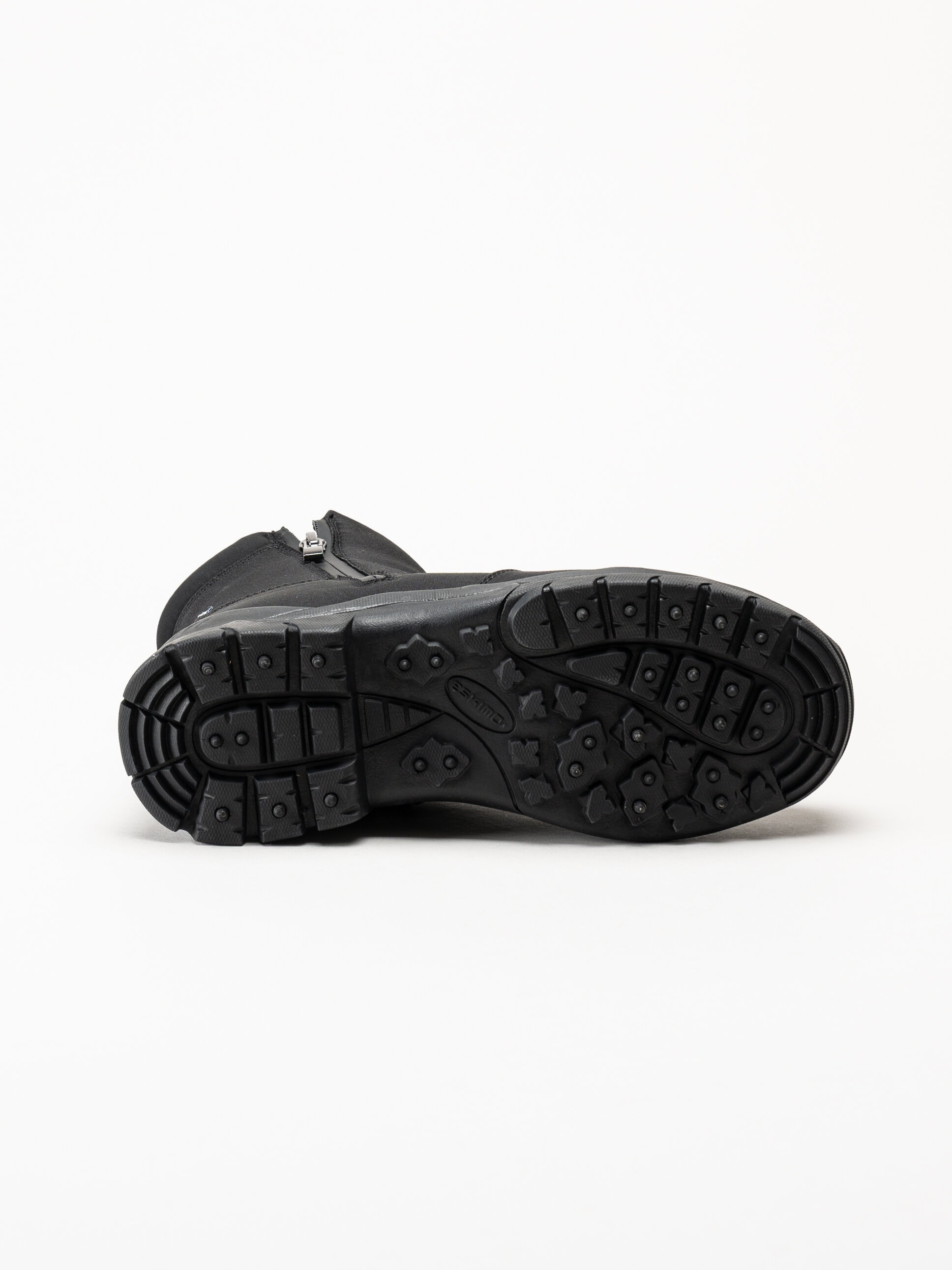 Eskimo - Bedford Studs - Svarta fodrade boots med dubbar