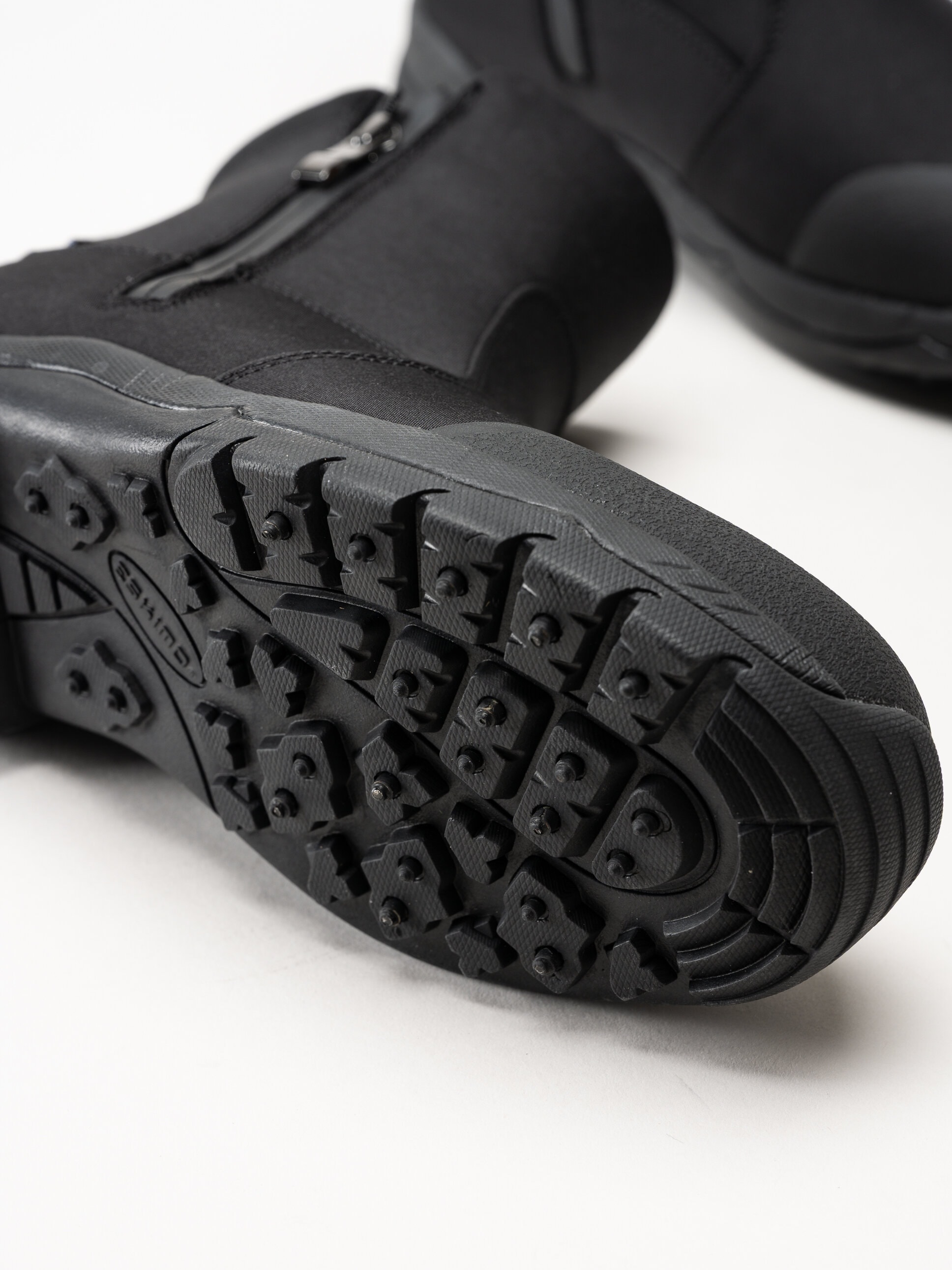 Eskimo - Bedford Studs - Svarta fodrade boots med dubbar