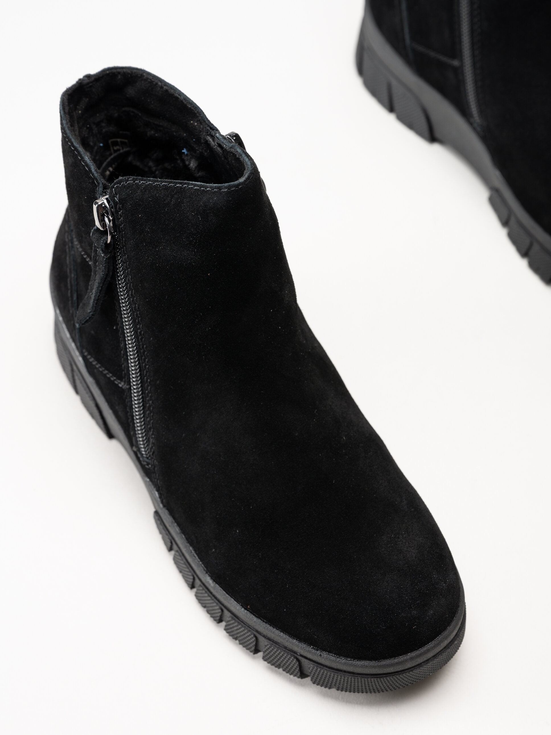 Eskimo - Cheam - Svarta fodrade boots i mocka