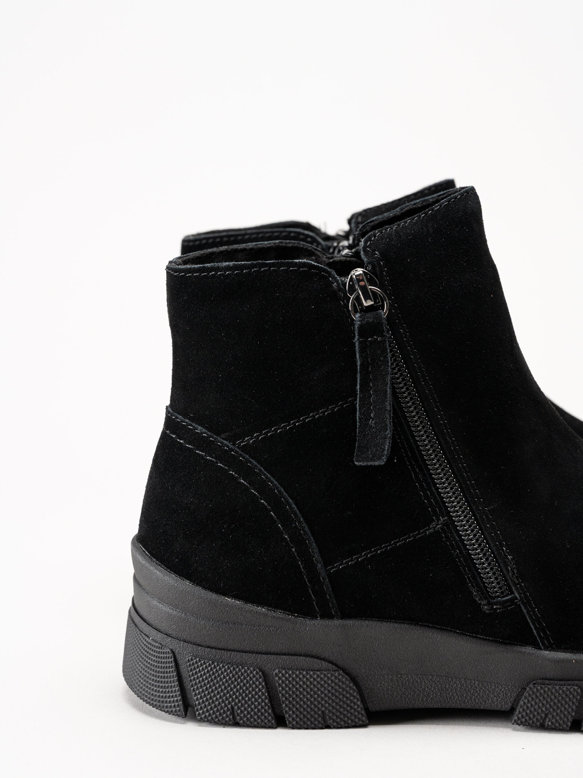 Eskimo - Cheam - Svarta fodrade boots i mocka